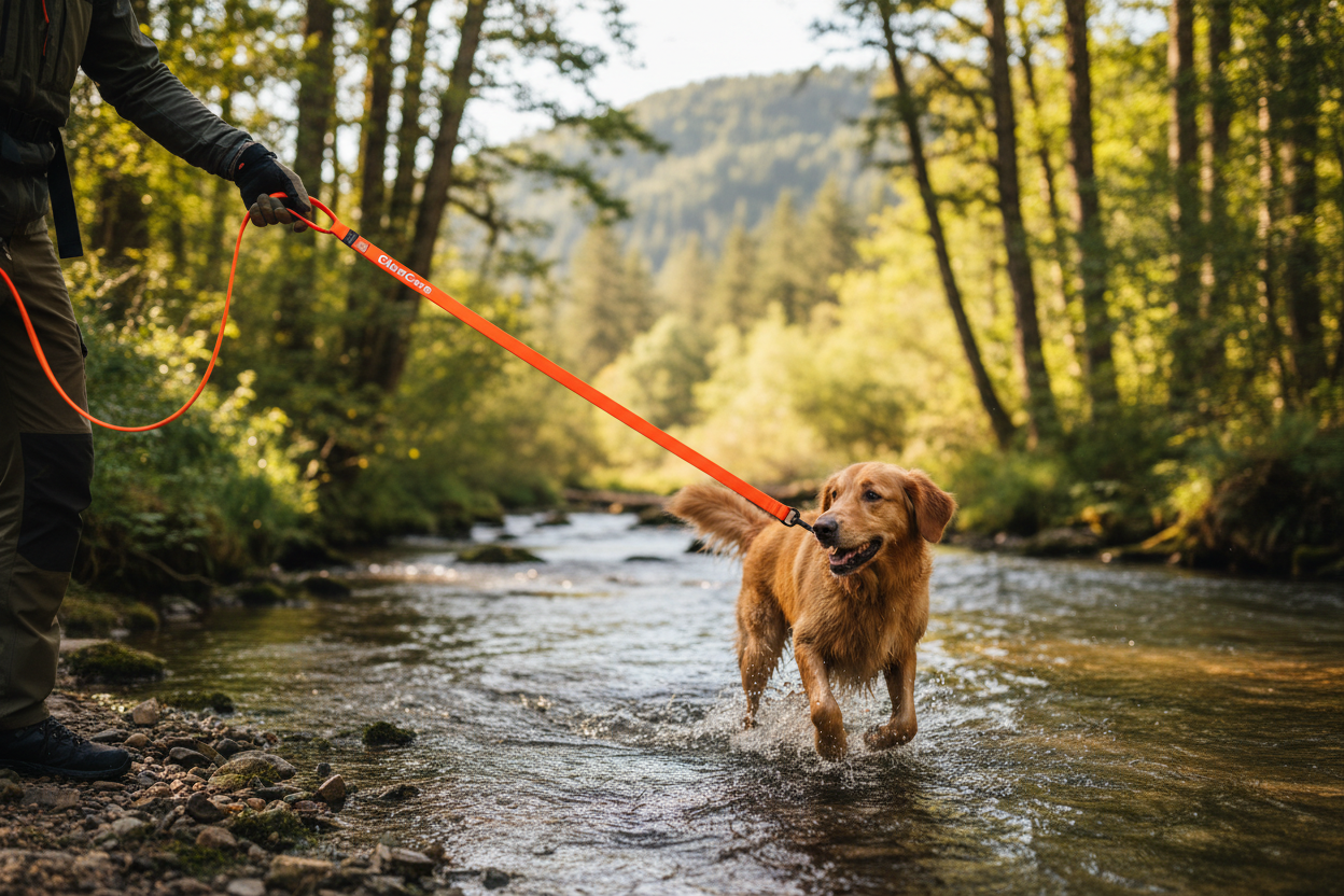 ClawCare Orange Leash