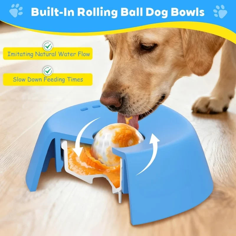 Canine CalmBowl™ — Anti-Stress Lick Bowl for Dogs