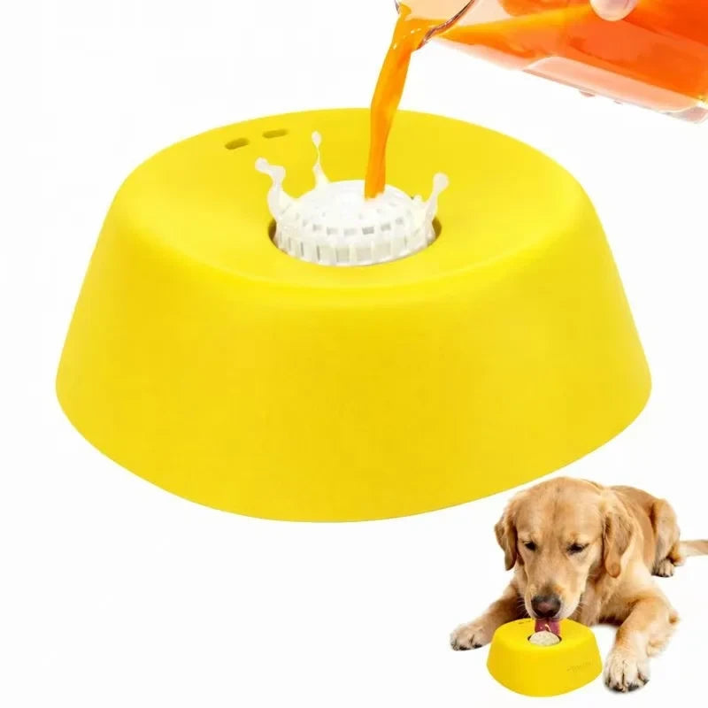 Canine CalmBowl™ — Anti-Stress Lick Bowl for Dogs