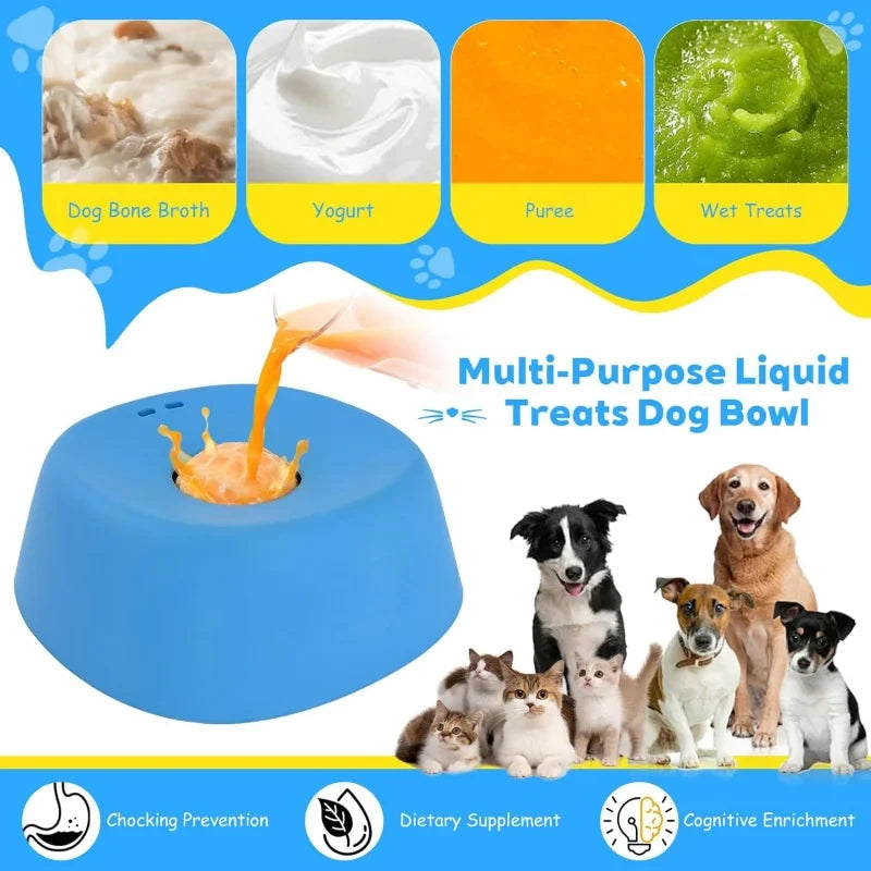 Canine CalmBowl™ — Anti-Stress Lick Bowl for Dogs