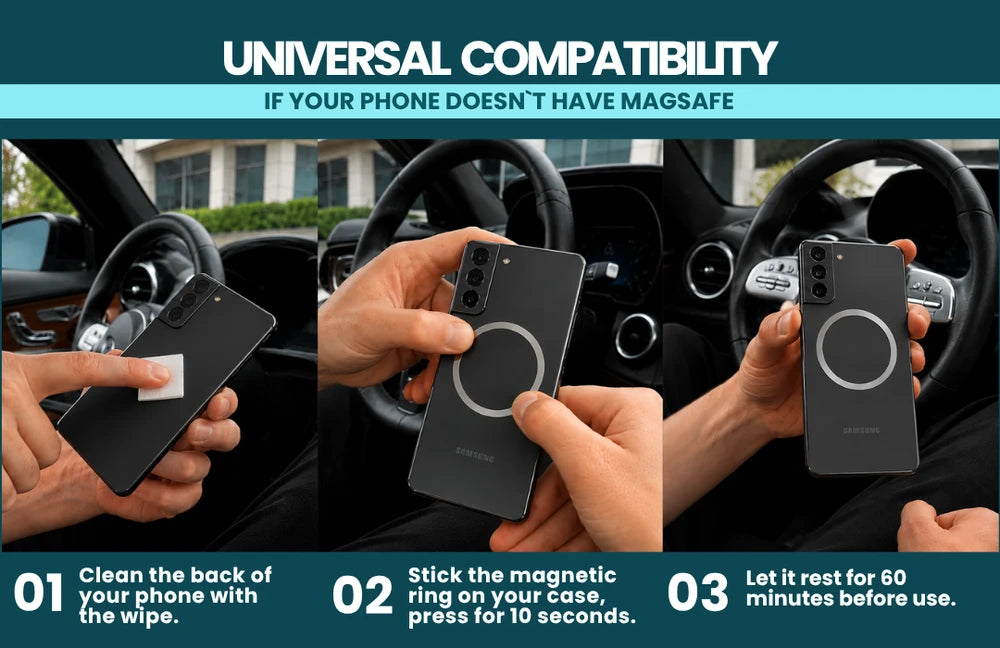 Magnetic Suction Phone Mount