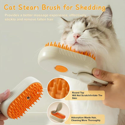 SteamGroom™ Pet Brush