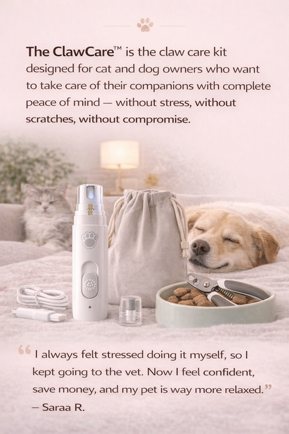 ClawCare™ — Professional Nail Clipper for Cat & Dog