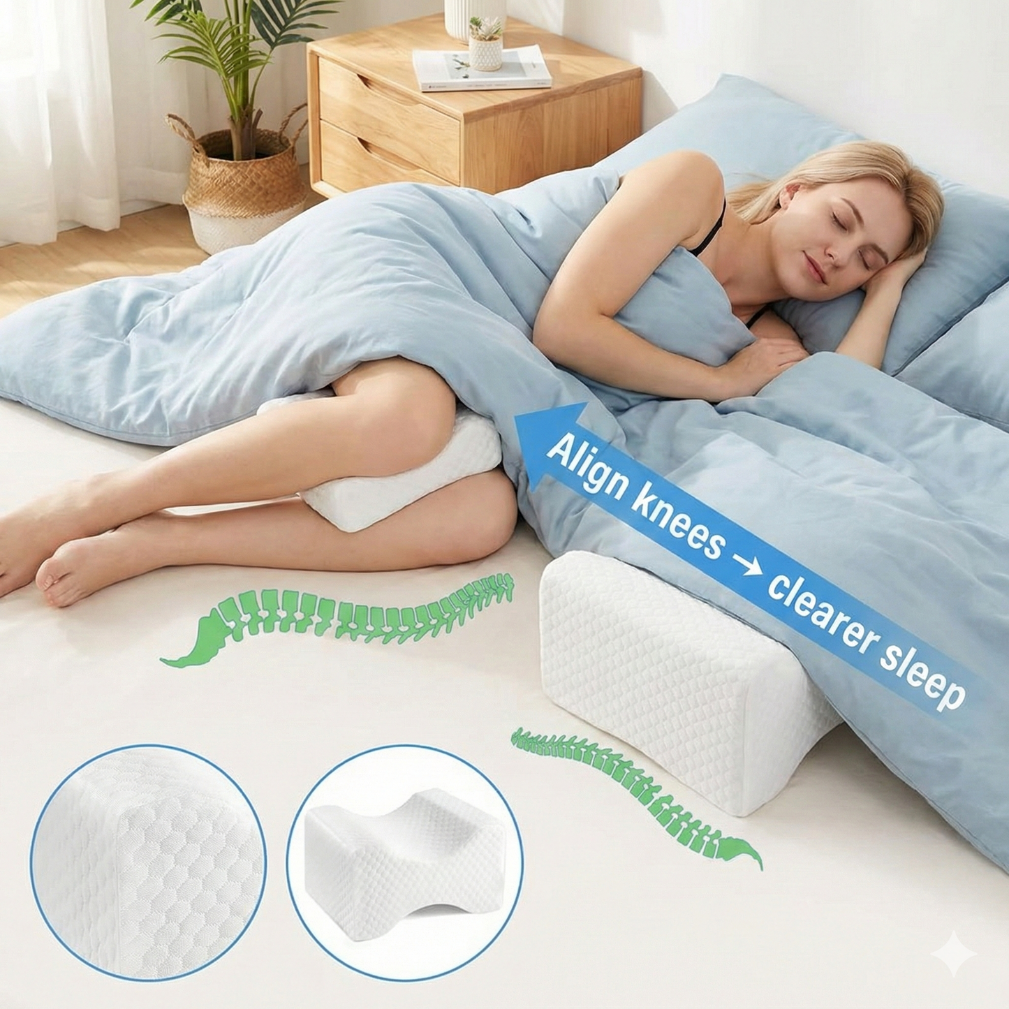 ErgoComfort™ Knee Pillow